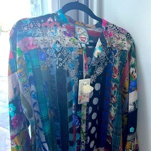 Johnny Was size Lg sonnet Denali